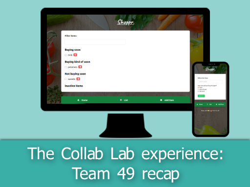 The Collab Lab Shoppr. app