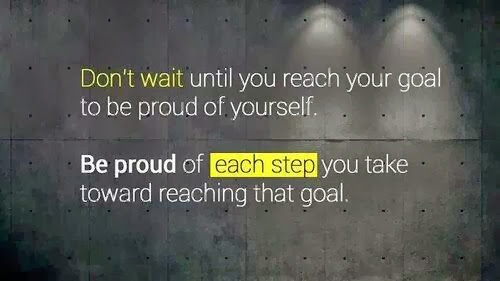 Every step counts quote