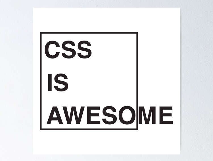 CSS is awesome joke