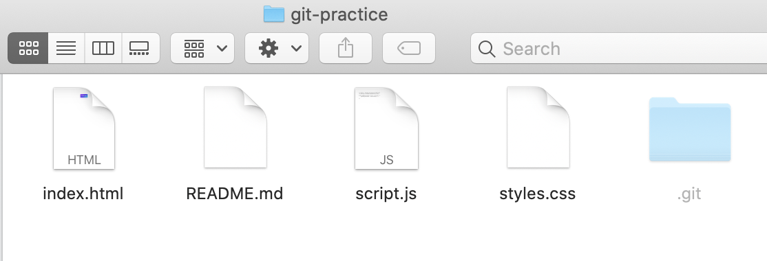 Git folder