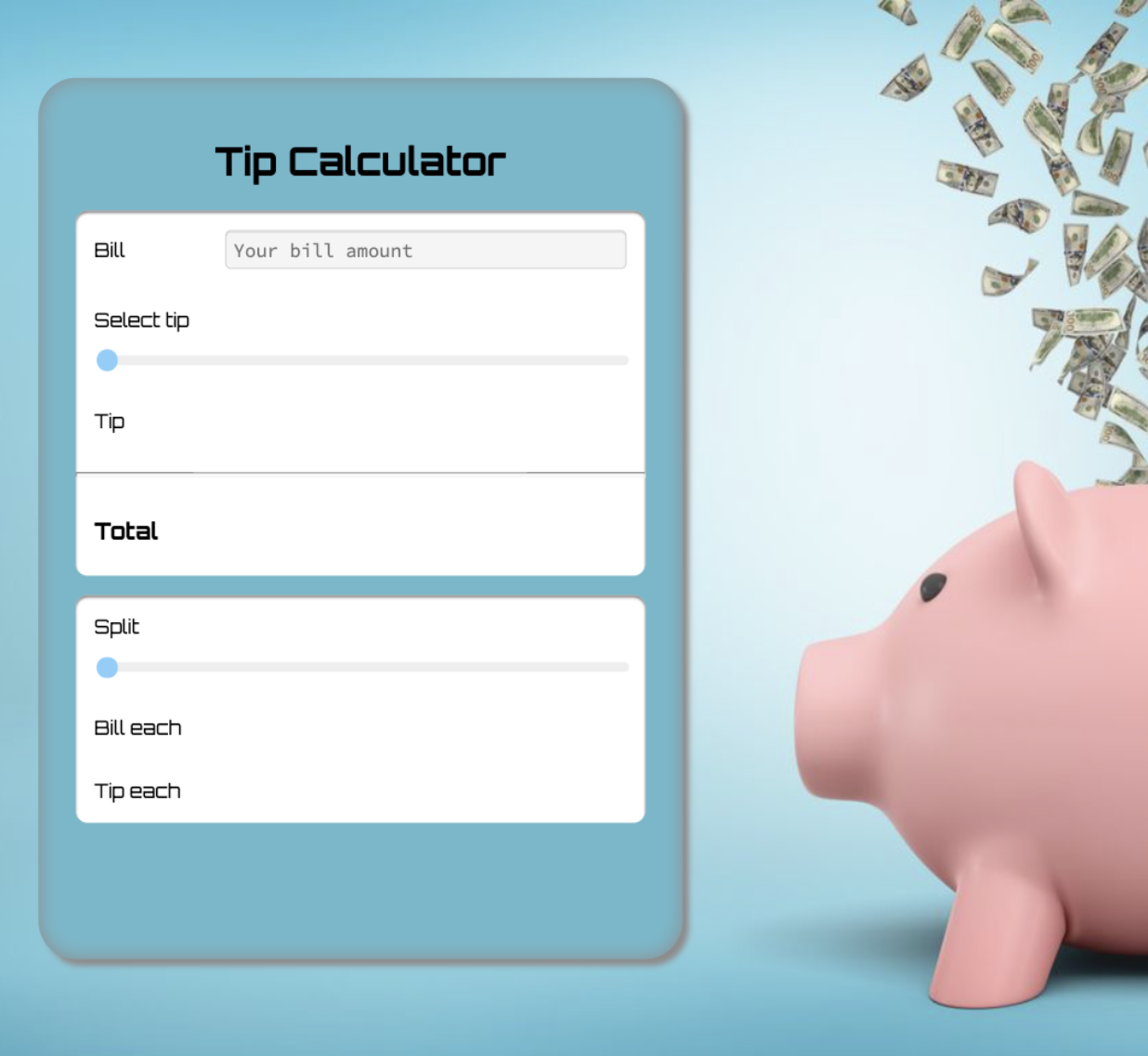 Picture of Tip Calculator project