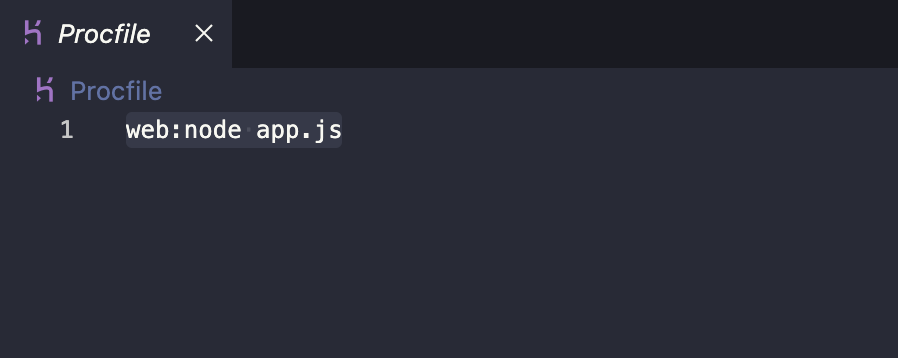 Procfile